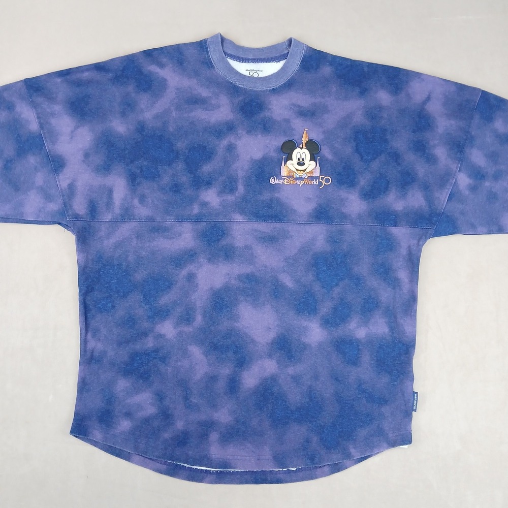 Disney Small Womens Spirit Jersey 50th‎ Anniversary 21x25 Oversized Baggy - Picture 2 of 13